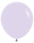 Pastel Matte Lilac 18 Inch Latex Balloons (25 count) [55178]