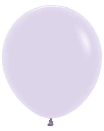 Pastel Matte Lilac 18 Inch Latex Balloons (25 count) [55178]