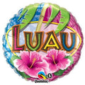 Luau Hibuscus Party 18 Inch  Foil Mylar Balloon [11797]