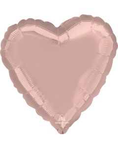 Pearl Pastel Pink 19 Inch Heart Mylar Balloon [80043]