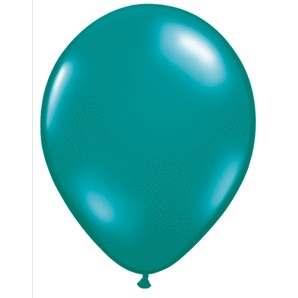 Qualatex Jewel Teal 11 Inch Latex Balloons 100 Count [43753]