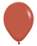 Sempertex 11 Inch Deluxe Terracotta Latex Balloons Bag of 100 [53370]