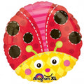 Cute Ladybug 18 Inch Foil Mylar Balloon [17263]