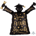 The Future Awaits 29 Inch Foil Mylar Graduation Balloon [40913]