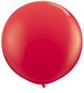 Qualatex Red 36 Inch Latex Balloons 2 Count [42554]
