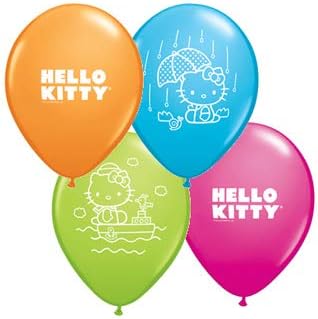 Hello Kitty Latex Balloons 25 Count [43196]