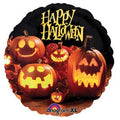 Photographic Jack-o-Lanterns Halloween 18 inch Foil Mylar Balloon [25114]