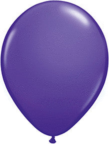 Qualatex Purple Violet 11 Inch Latex Balloons Bag of 100 [82699]