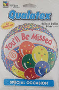 Qualatex You'll be missed 18 Inch Foil Mylar Balloon [35604]