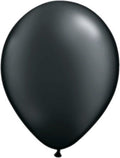 Qualatex Pearl Onyx Black 11 Inch Latex Balloons Bag of 100 [43770]