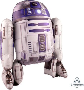 Star Wars R2D2 Airwalker 38 Inch Mylar Balloon [110067]