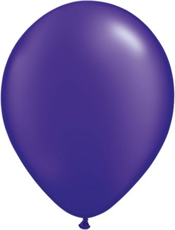 Qualatex Pearl Quartz Purple 11 Inch Latex Balloons 100 Count [43784]