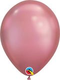 Qualatex Chrome Mauve 11 Inch Latex Balloons 100 Count [58275]