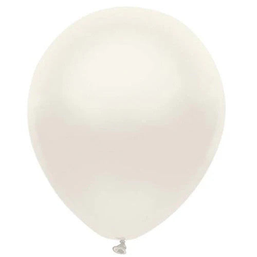 Silk White 5 Inch Latex Balloons Bag of 50 [73402]