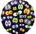 Boo with Eyes Halloween 18 inch Foil Mylar Balloon [14819] [14819]