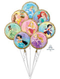 Princess Bouquet Once Upon a Time Balloon Bouquet 8 Pieces [39808]