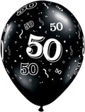 50-A-Round 11 Inch Latex Balloons 50 count [37106]