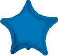 Blue 19 Inch Star Shaped Foil Mylar Balloon [310004]