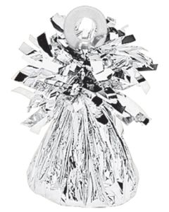 Silver Metallic Balloon Weights 150 Grams [110730]