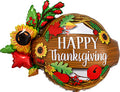 Thanksgiving Wreath 32 Inch Mylar Balloon [35926] [35926]