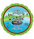 Happy Birthday from the In-Tire Gang 18 inch Foil Mylar Balloon [15376]