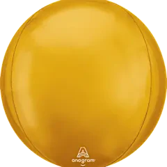 ORBZ Solid Gold 16 Inch Foil  Mylar Balloon [28205]