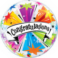 Congratulations Bubble Balloon 22 Inches [41190]