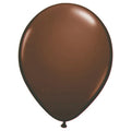 Betallatex Metalllic Chocolate 5 Inch Latex Balloons Bag of 100 [51096]