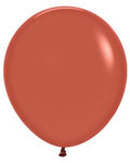 Sempertex 18 Inch Deluxe Terracotta Balloons Bag of 25 [55370]
