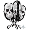 Skull Bones 31 Inch Foil Mylar Balloon [35907] [35907]