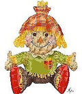 20" SITTING SCARECROW [3593201]