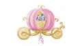 Cinderella Carriage Shaped Balloon Jumbo 33 Inch Mylar Balloon (D) [10911]