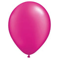 Qualatex Jewel Magenta 11 Inch Latex Balloons 100 Count [99323]