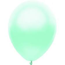 Latex Balloons 11 Inch 100 Count Silk Seafoam [71138]