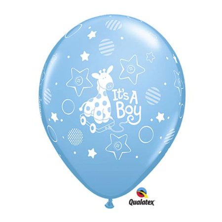 It's A Boy 11 Inch Latex Balloons 50 count [11762]