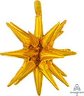 Magic Star Small Gold 20 Inch Foil Mylar Balloon [39815]