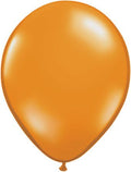 Qualatex Mandarin Orange 11 Inch Latex Balloons 100 Count [43760]