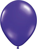 Qualatex Quartz Purple 11 Inch Latex Balloons 100 Count [43789]