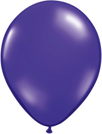 Qualatex Quartz Purple 11 Inch Latex Balloons 100 Count [43789]