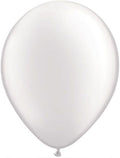 Qualatex Pearl White 11 Inch Latex Balloons Bag of 100 [43788]