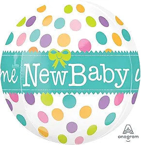 ORBZ New Baby 20 Inch Foil Mylar Balloon [28371]