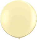 Qualatex 3' Ivory Silk Latex Balloons - 2 Count [43657]