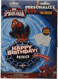 Spider-Man 33 Inch Mylar Personalized Balloon [29655]